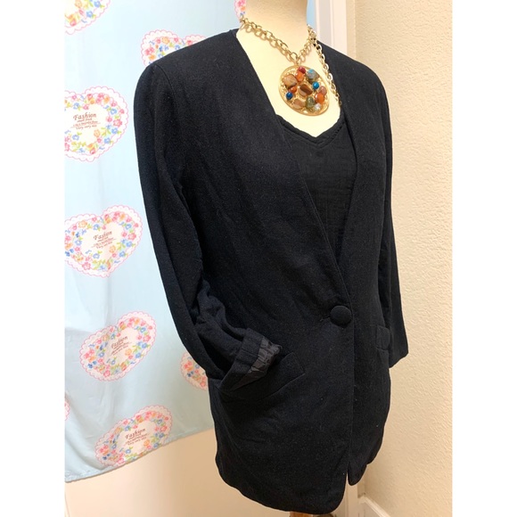 🌈 Amazing WOOL Vintage blazer - Picture 3 of 8